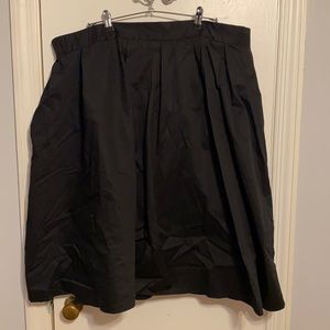 Eloquii Black Aline Skirt